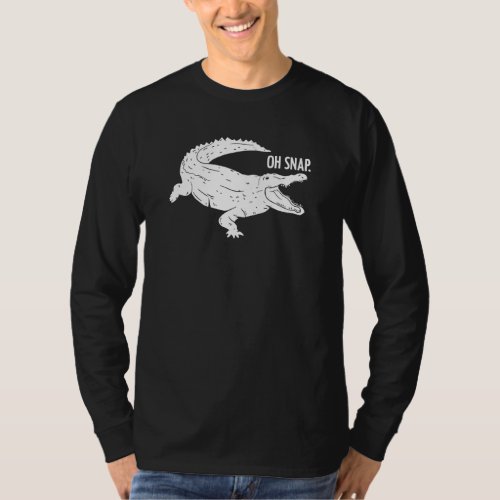 Alligators Crocodile Reptiles Pun For Herpetologis T_Shirt