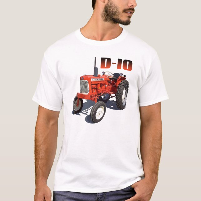 Allis Chalmers D-10 Tractor T-Shirt (Front)