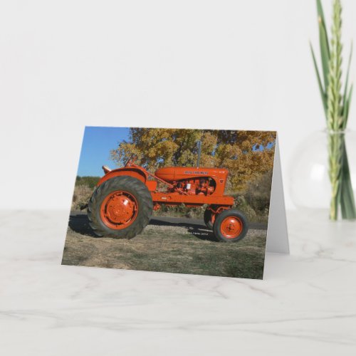 Allis Chalmers WD45 1955 Tractor Greeting Cards