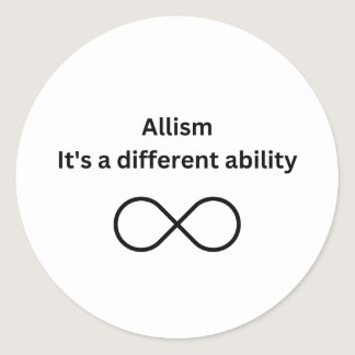 Allism- it's a different ability sticker