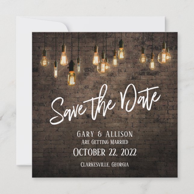 Allison & Gary V1 Save The Date (Front)