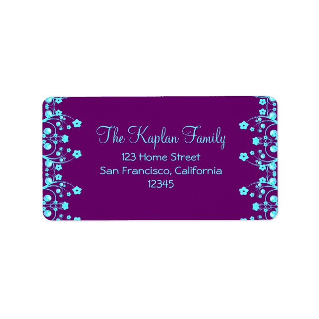 Allison Rachel Address Label (Front)