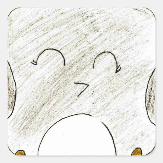 Allison: Square Sticker (Front)