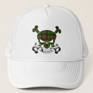 Allison Tartan Skull Hat