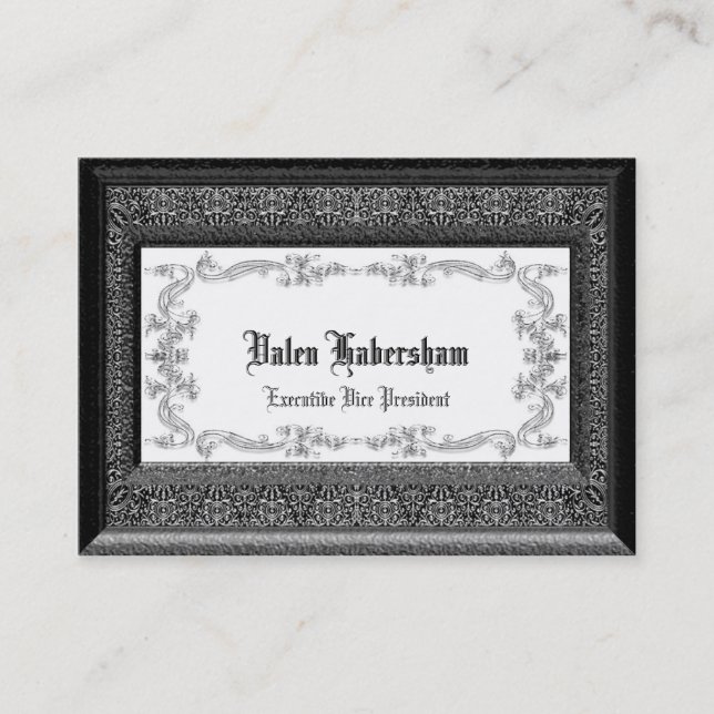 Allisterkly Shade  Customizable Business Card (Front)