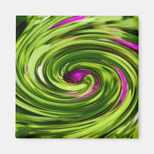 Allium Abstract Magnet (Front)