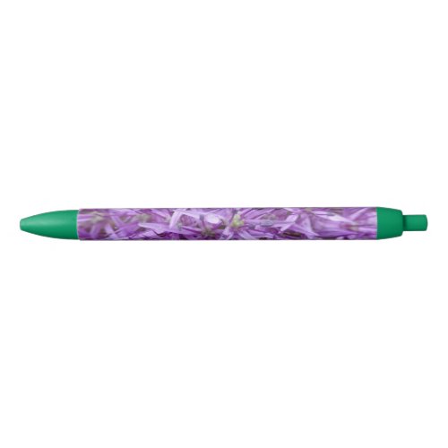 Allium Purple Flowers Green Trim Pen