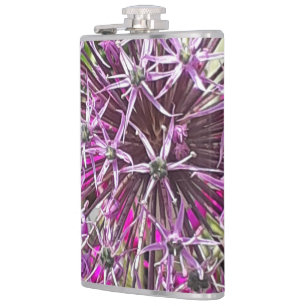 Allium & Summer Flowers Flask
