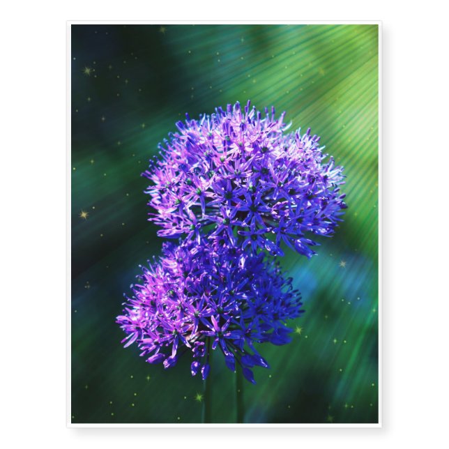Allium Temporary Tattoos (Front)