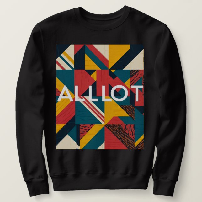Alllot retro sweatshirt  (Design Front)