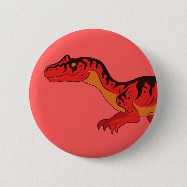 Allosaurus Button (Front)
