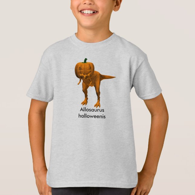 Allosaurus halloweenis T-Shirt (Front)
