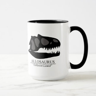 Allosaurus Skull Mug