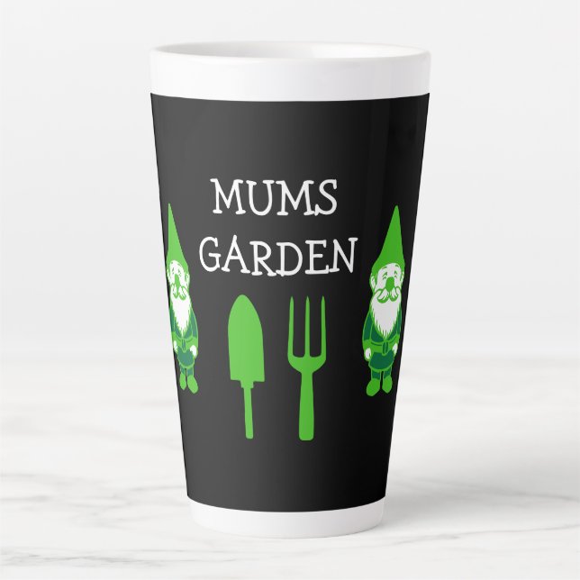 Allotment Gardening Latte Mug (Front)