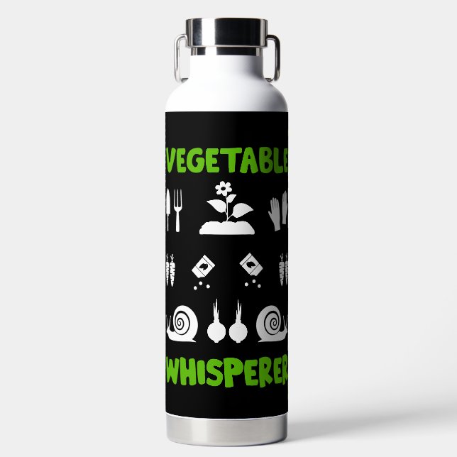 Allotment Gardening Water Bottle (Front)