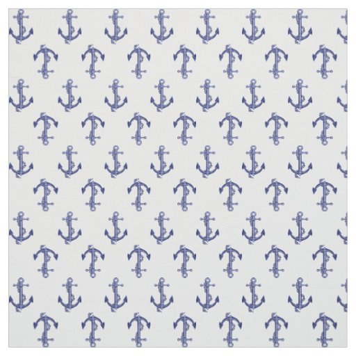 Allover anchor pattern fabric