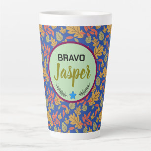 allover design latte mug