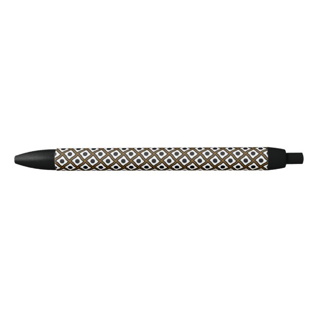 allover geometrical design pen (Front)
