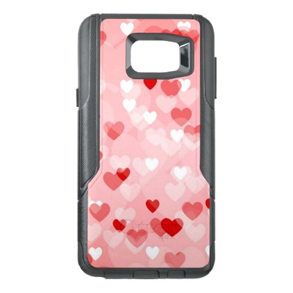 Allover hearts,red OtterBox samsung note 5 case