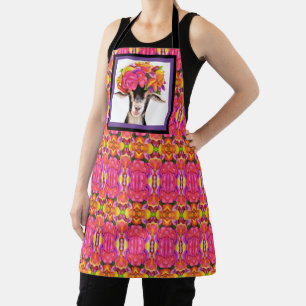 Allover Print Apron Posey the Goat
