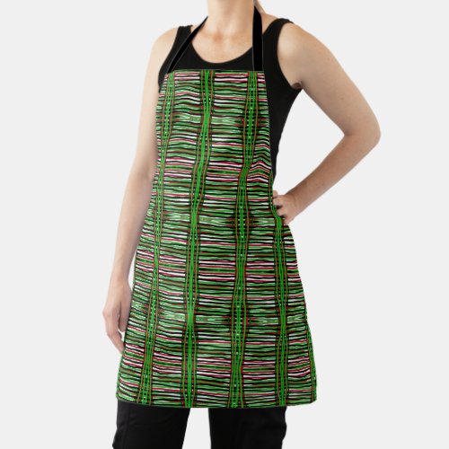 Allover Print Apron Stripes 1