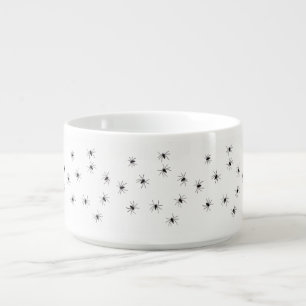 Allover Spiders Halloween Bowl