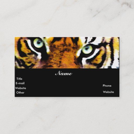 Customizable Allow Me_ Profile Card Business Cards