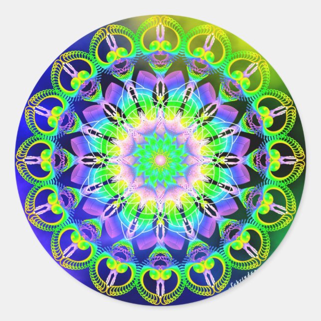 Allow Wellness Classic Round Sticker (Front)