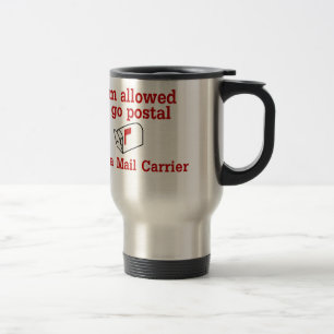Allowed to go Postal Travel Mug
