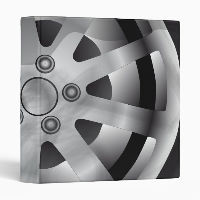 Alloy 3 Ring Binder (Front/Spine)
