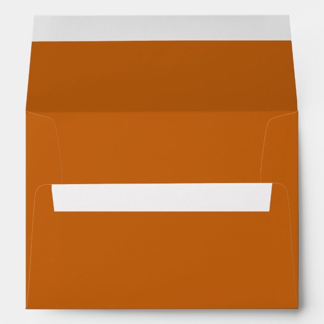 Alloy orange (solid color) envelope (Back (Bottom))