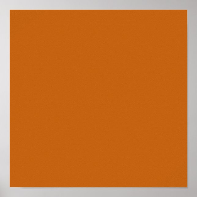 Alloy orange (solid color) poster (Front)
