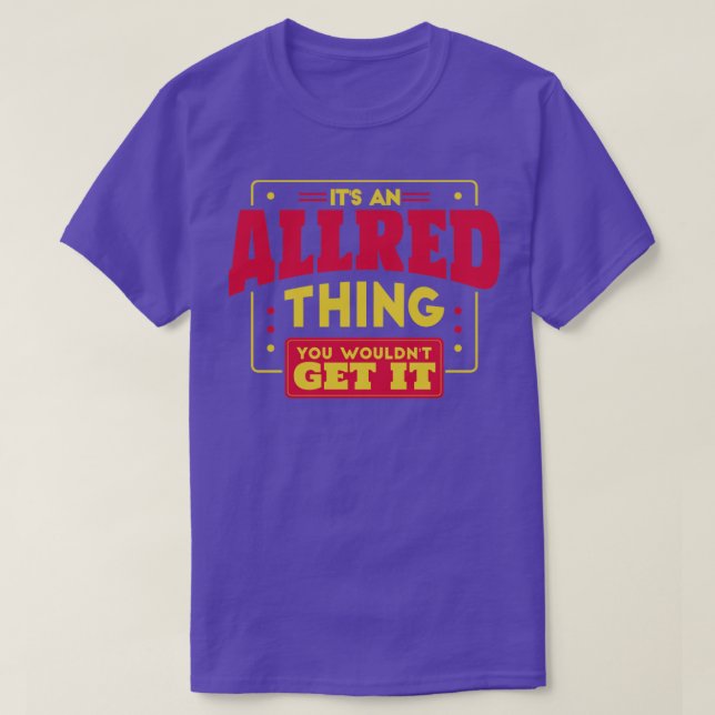 Allred T-Shirt (Design Front)