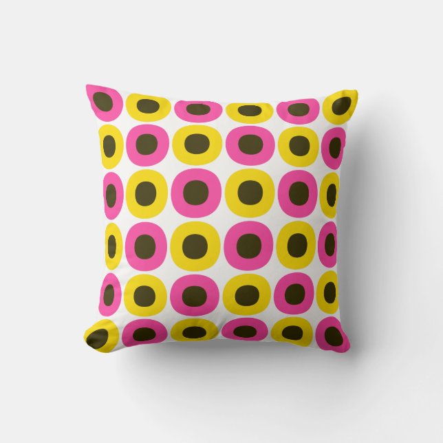 Allsorts Throw Pillow (Front)