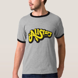 AllStars Collective Yellow Logo on Grey T-Shirt