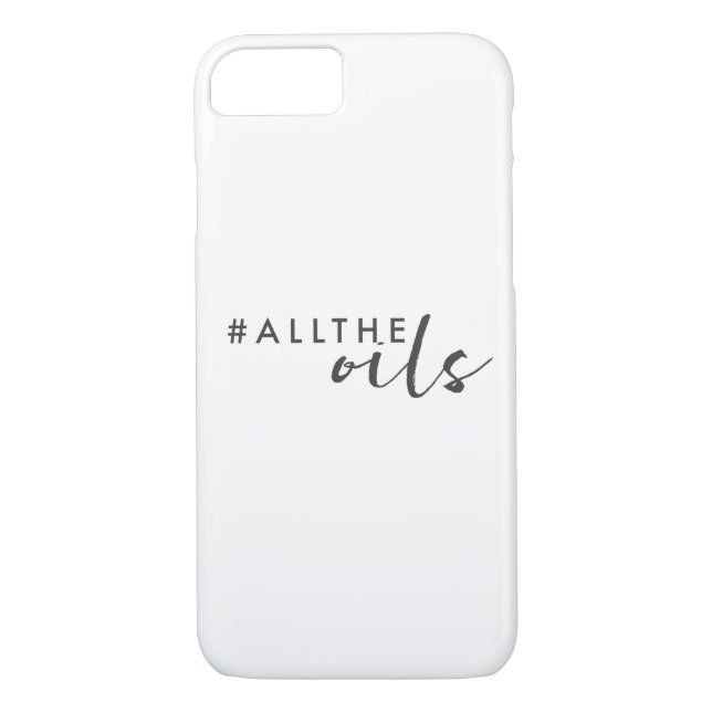 #alltheoils phone case (Back)