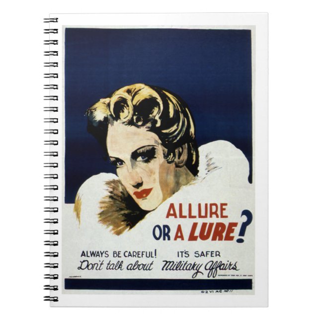 Allure or a Lure? Notebook (Front)