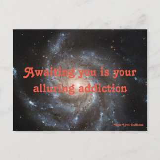 Alluring Addiction Postcard