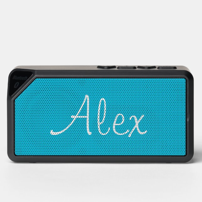 Alluring Aqua Bluetooth Speaker (Front)