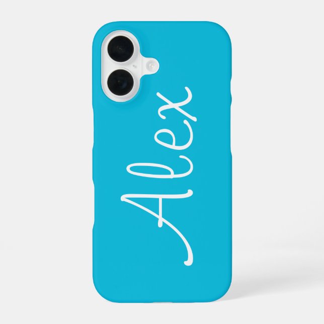 Alluring Aqua Iphone Case (Back)