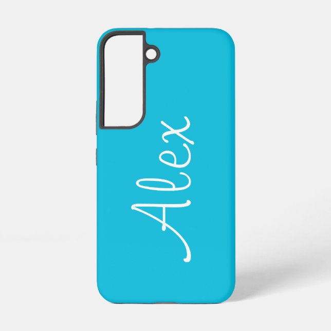 Alluring Aqua Samsung Galaxy Case (Back)