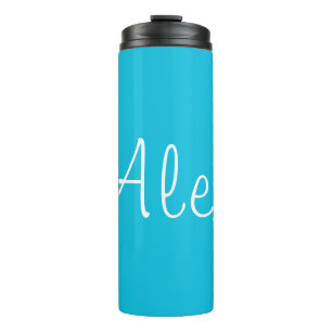 Alluring Aqua Thermal Tumbler