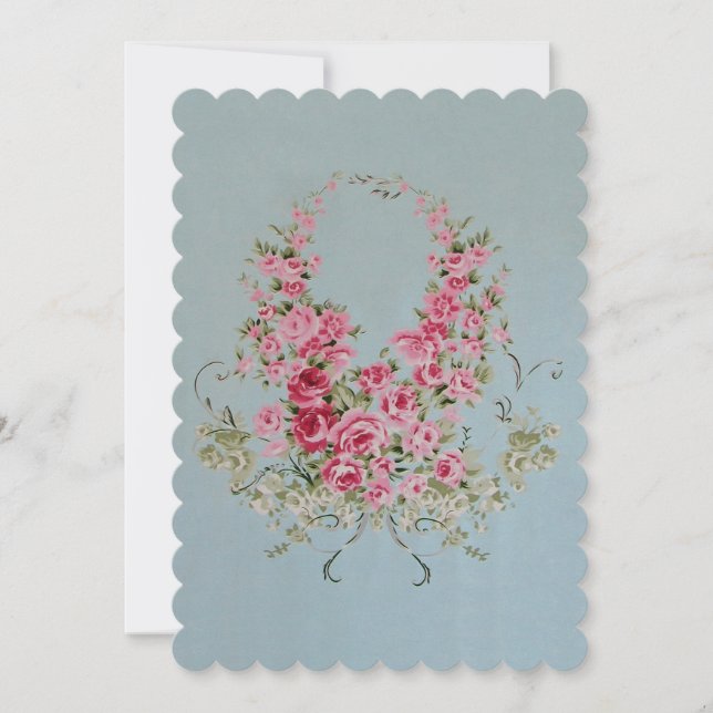 Alluring Flowers - Invitations / RSVP Birthday (Front)