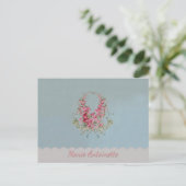 Alluring Flowers - Postcard / RSVP / Invitations (Standing Front)