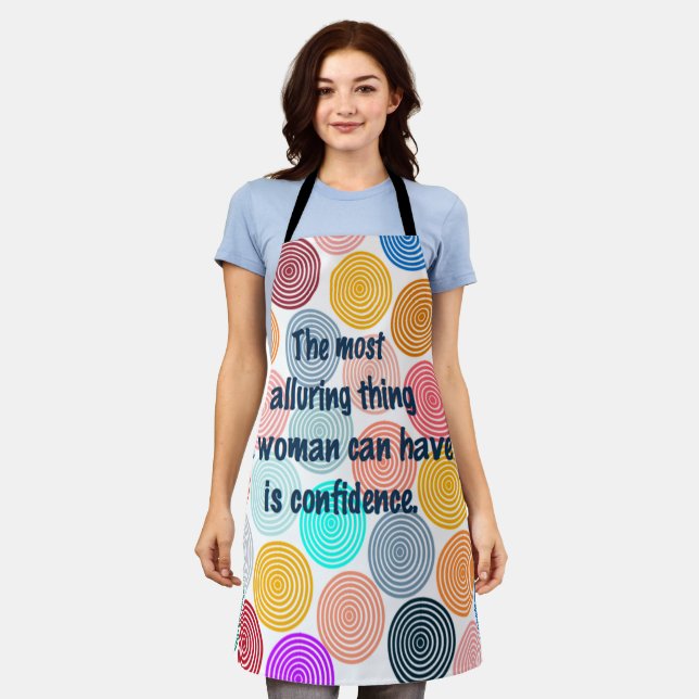 Alluring Woman Apron (Worn)