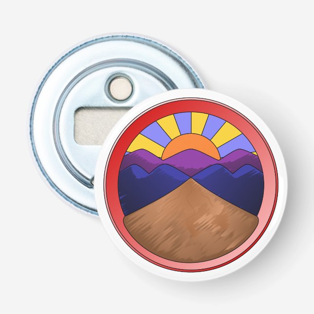 Alluvial Fan Logo Bottle Opener (Front)