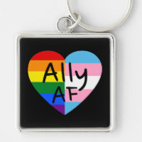 Ally AF III - LGBTQ Flag Gay Trans Queer Pride