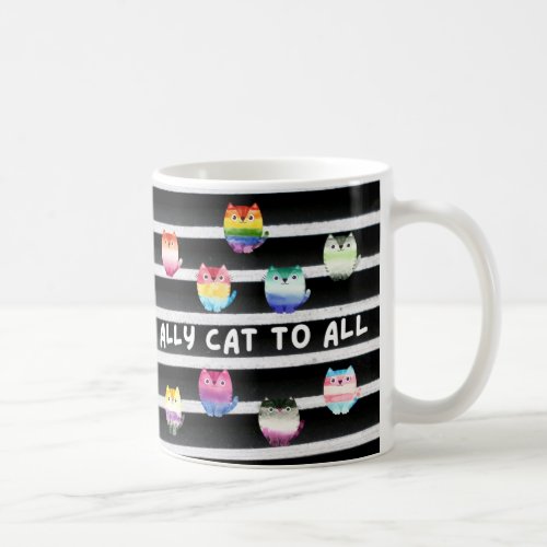 Ally Cat To All Coffee Mug