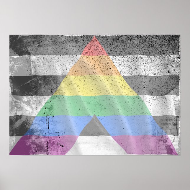 ALLY FLAG FLYING -.png Poster (Front)