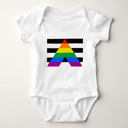 ALLY FLAG ORIGINAL BABY BODYSUIT